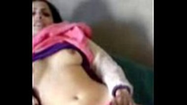 Desi married sister giving a naked show to her brother