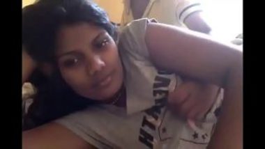 Sexy Tamil Girl’s Boobs Pressed