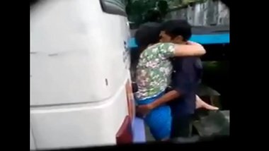 desi girl and boy sex in bus terminal Caught on spy cam