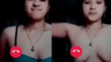 Desi Beautiful Girl Showing On Video Call