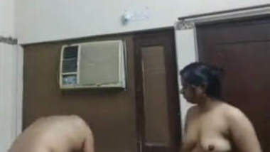 Desi Bhabhi caught hidden cam with friend