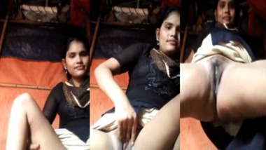 Dehati bhabhi pussy show MMS video