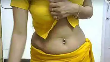 Hd Porn Vedio Dsnch Chode - Yellow saree desi babe nude strip and dance on cam indian sex video