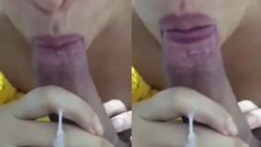 Bhabi Sucking AND Swallow Cum