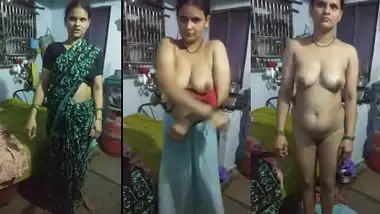 Desi porn watch as xxx village bhabi open her saree and show everything  indian sex video