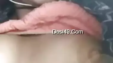 Today Exclusive- Desi Girl Showing Her Boobs On Video Call Part 2