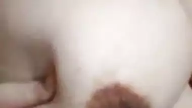 Today Exclusive- Desi Aunty Showing Her Big Boobs