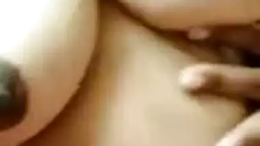 Spouse is horny and the Desi wife strokes his penis with hand