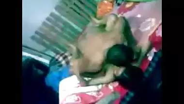 Village girl riding hard with loud moaning