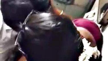 Super hot kerala aunty huge boobs getting sucked in train’s washroom by horny uncle