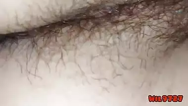 Indian Stepsister’s Pussy - Hairy 18yo Teen
