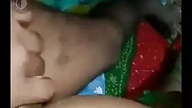 village Couple Boobs and Pussy Show