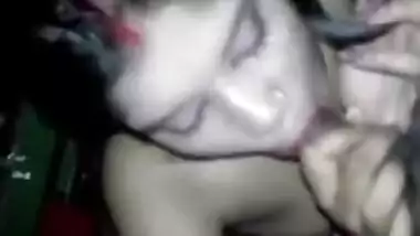 Bangladeshi Desi XXX wife giving blowjob to her horny hubby MMS