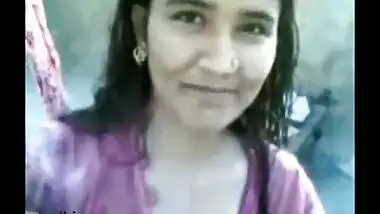 Young Pakistani Girl Showing Herself