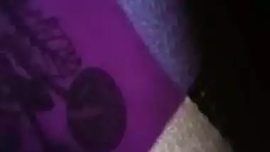 Sleeping mature aunty pussy captured on cam