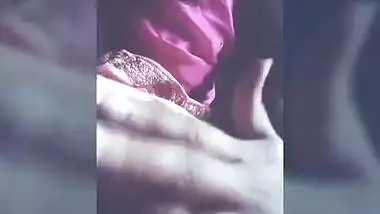 Lovely Indian slowly fondles beautiful XXX boob with small nipple