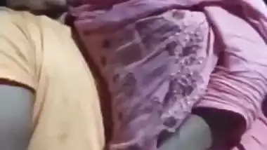 Village wife quick romance boob press by husband