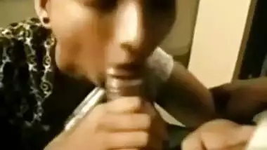 Indian Teacher Is Good At Giving Blowjob