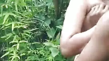 Beautiful girl fucking in jungle part 3