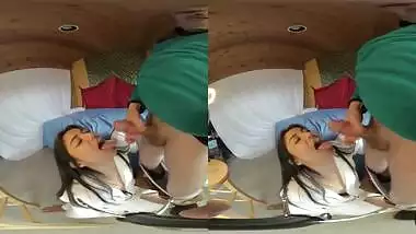 3D Bedroom Blowjob Swallow