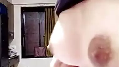 Exclusive- Cute Indian Girl Showing Her Boobs To Lover On Video Call