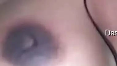 Today Exclusive- Sexy Lankan Bhabhi Showing Her Boobs On Video Call Part 2