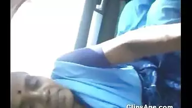 Local desi Inian Tamil maid shaking and making the guy cum in car MMS