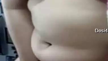 Horny Desi Bhabhi Play With Her Boobs And Pussy