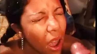 Mature Mandaknie bhabhi with her hubby sucking...