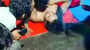 Sexy Bihari public dance show