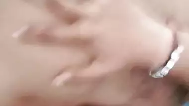 Cute Indian lovers home sex MMS video
