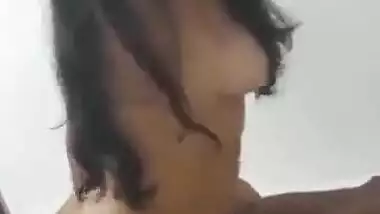 Nude Bengali Girl Moaning While Licking Pussy