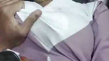 Sexy Indian girl Brest pressing By Lover