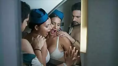 Horny Indian Air hostess Hard Fucking with Young Traveller