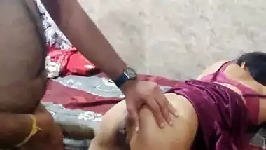 Rough local sex video of a Jija and his slut Sali