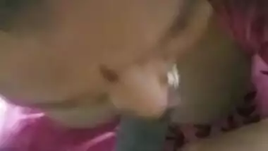 Big boobs mature Bhabhi giving blowjob