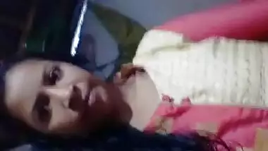 Hot Bangla nude selfie video for her lover
