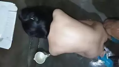 Desi Sister-in-law Was Caught While Taking Bath