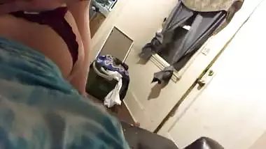 Cheating native teenage takes cock doggy style...