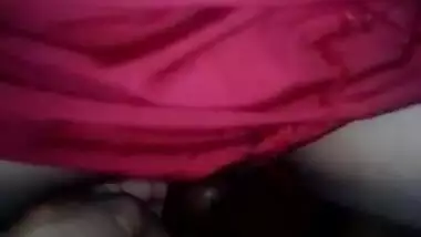 Pressing boobs of a hot bhabhi
