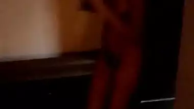 Slim Indian Girl recorded nude secretly by lover