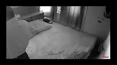 Hot fuck captured in hotel hidden cam