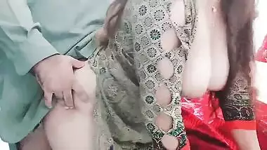 Hot Punjabi XXX wife moans getting fucked by chubby Desi husband