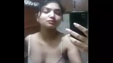 Indian Bhabhi Selfie Video Of Hot Naked Body