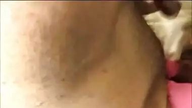 Licking my own cock and cumming on my own face