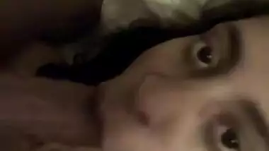 Sexy Indian Blowing a Cock