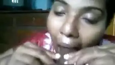 Tamil wife rejina sucking cock deepthroat