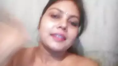Sexy boobie girl making video