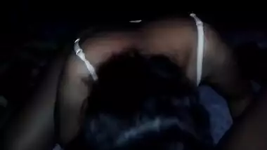 indian wife in bra with mangle sutra sucking