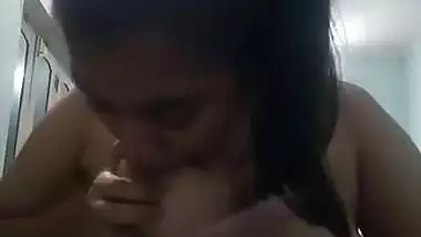 Indian Teen Sucking Boobs For Her Lover